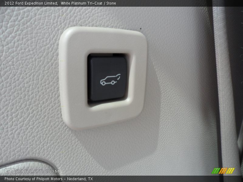 White Platinum Tri-Coat / Stone 2012 Ford Expedition Limited