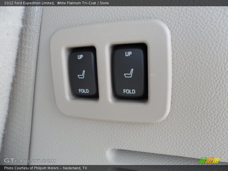 White Platinum Tri-Coat / Stone 2012 Ford Expedition Limited