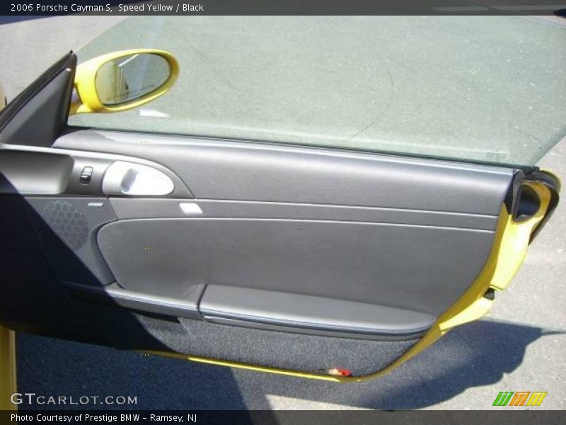 Speed Yellow / Black 2006 Porsche Cayman S