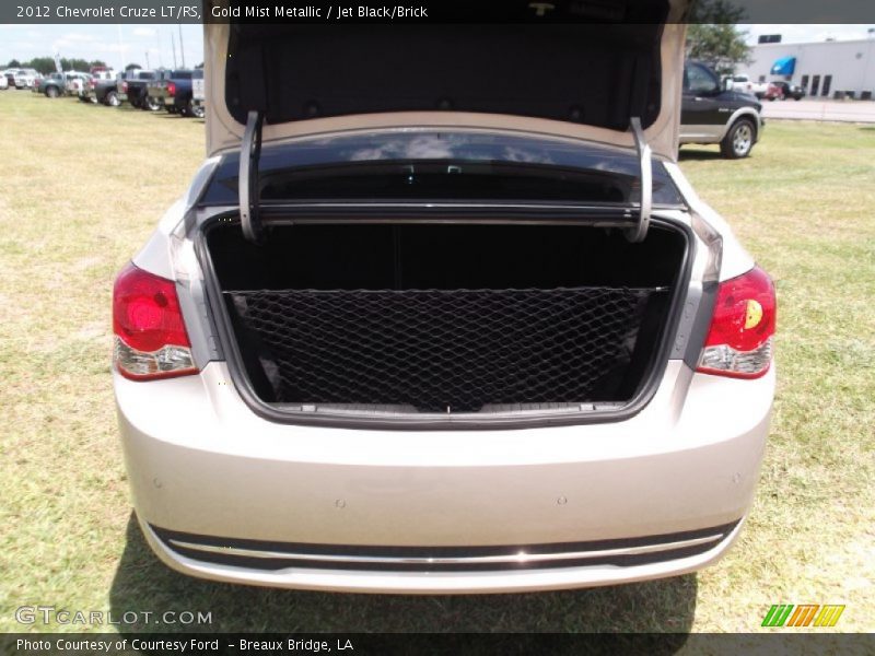 Gold Mist Metallic / Jet Black/Brick 2012 Chevrolet Cruze LT/RS