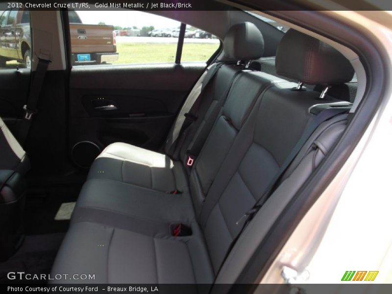 Gold Mist Metallic / Jet Black/Brick 2012 Chevrolet Cruze LT/RS