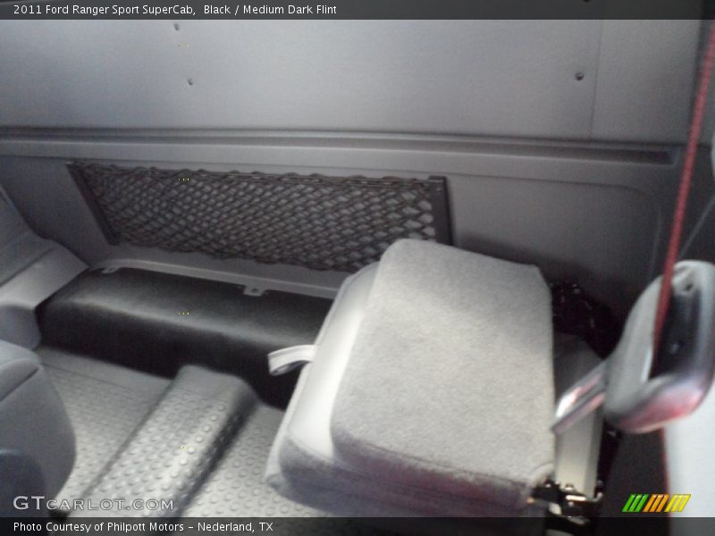 Black / Medium Dark Flint 2011 Ford Ranger Sport SuperCab