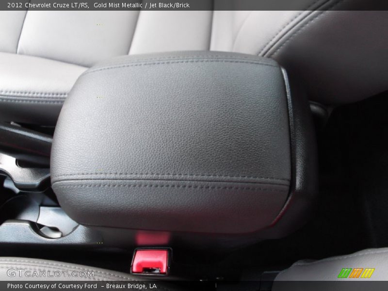 Gold Mist Metallic / Jet Black/Brick 2012 Chevrolet Cruze LT/RS
