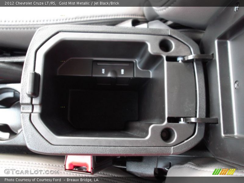 Gold Mist Metallic / Jet Black/Brick 2012 Chevrolet Cruze LT/RS