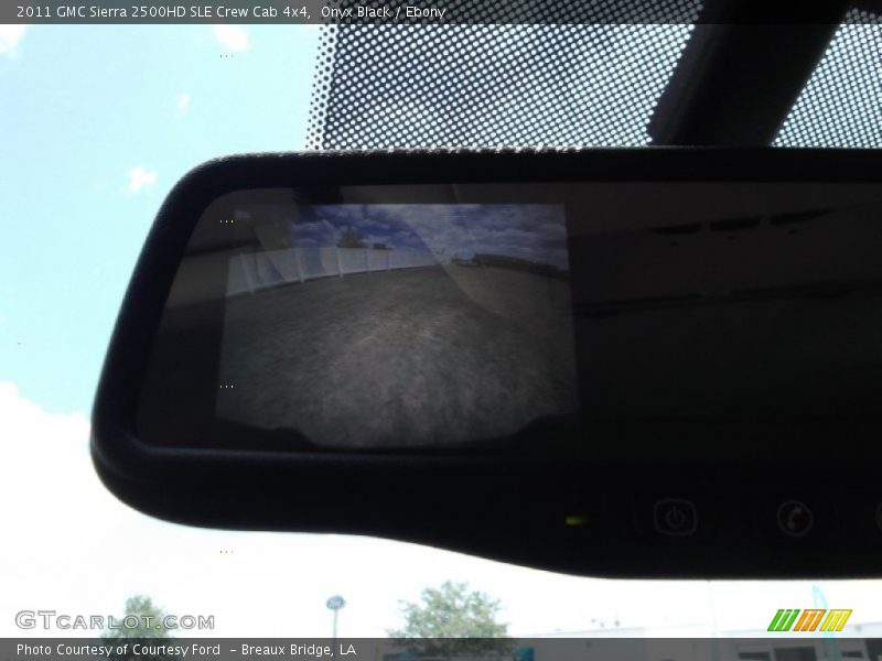 Onyx Black / Ebony 2011 GMC Sierra 2500HD SLE Crew Cab 4x4