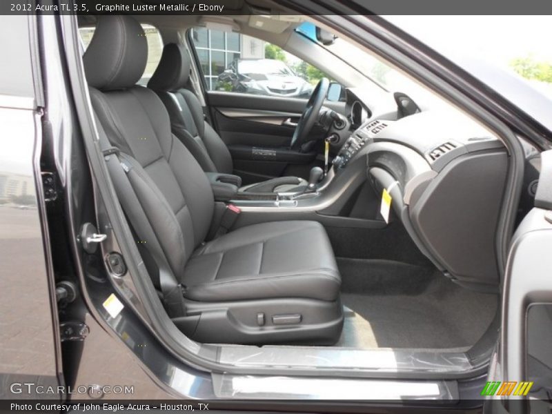 Graphite Luster Metallic / Ebony 2012 Acura TL 3.5