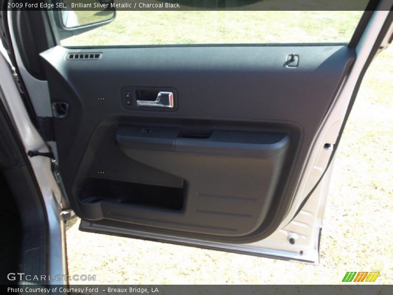 Brilliant Silver Metallic / Charcoal Black 2009 Ford Edge SEL
