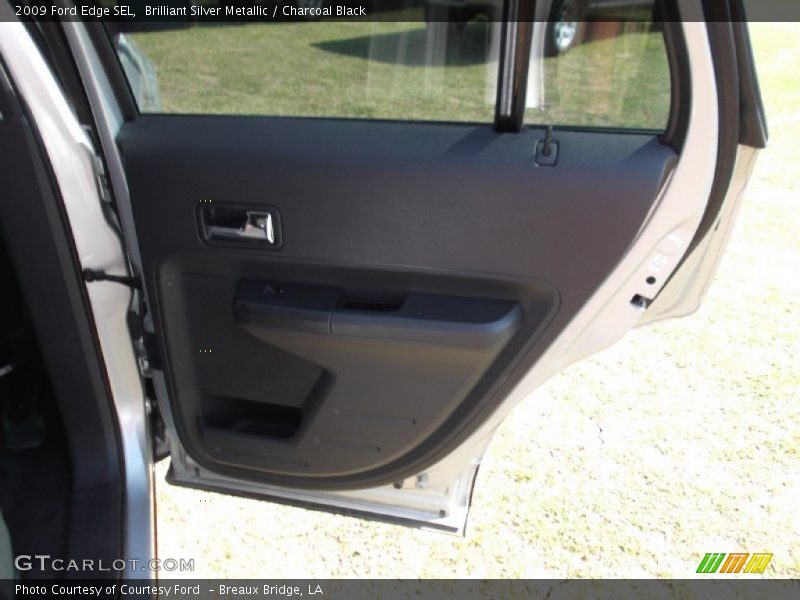 Brilliant Silver Metallic / Charcoal Black 2009 Ford Edge SEL