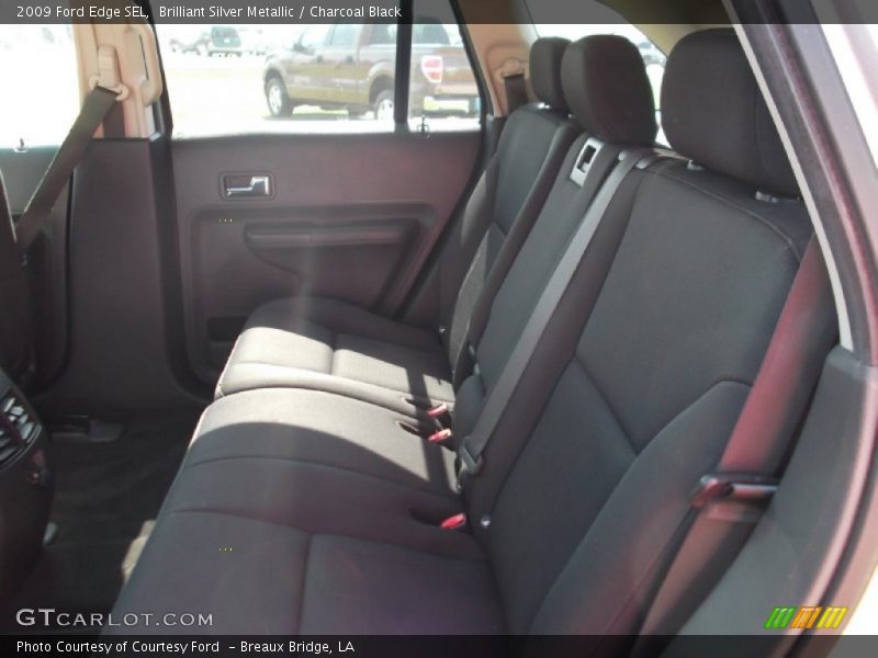 Brilliant Silver Metallic / Charcoal Black 2009 Ford Edge SEL