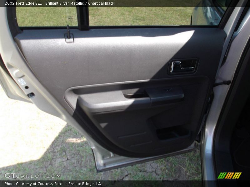 Brilliant Silver Metallic / Charcoal Black 2009 Ford Edge SEL