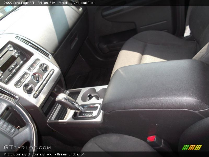 Brilliant Silver Metallic / Charcoal Black 2009 Ford Edge SEL