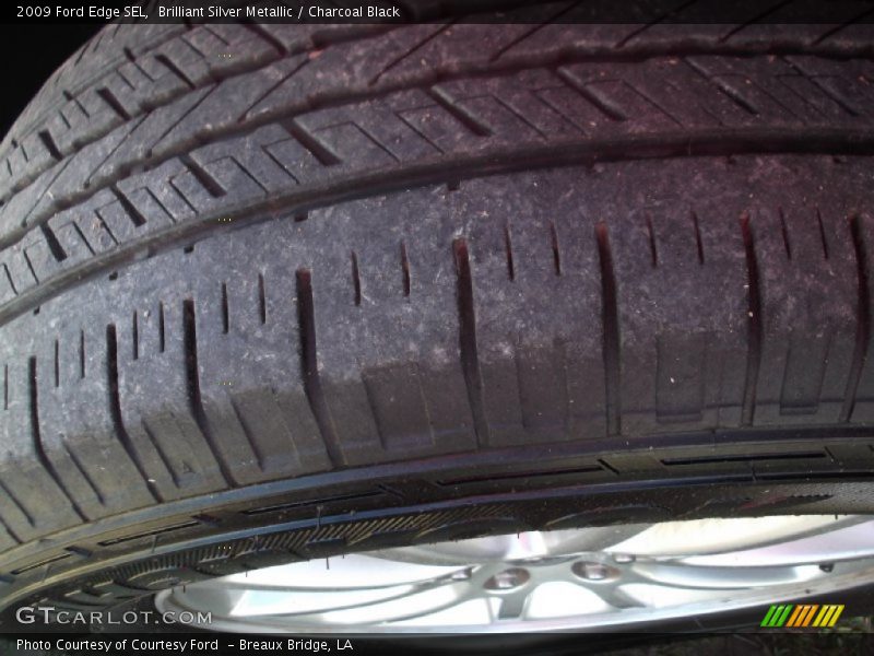 Brilliant Silver Metallic / Charcoal Black 2009 Ford Edge SEL