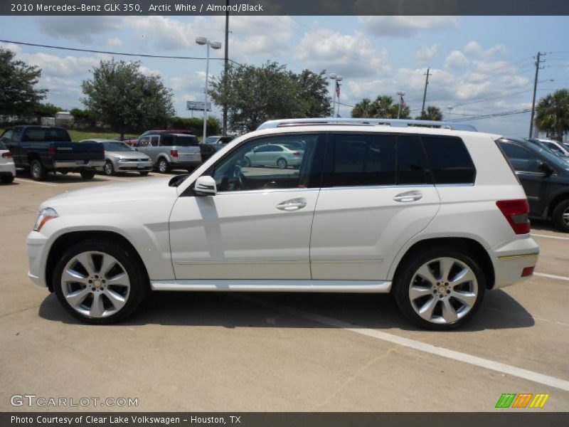 Arctic White / Almond/Black 2010 Mercedes-Benz GLK 350