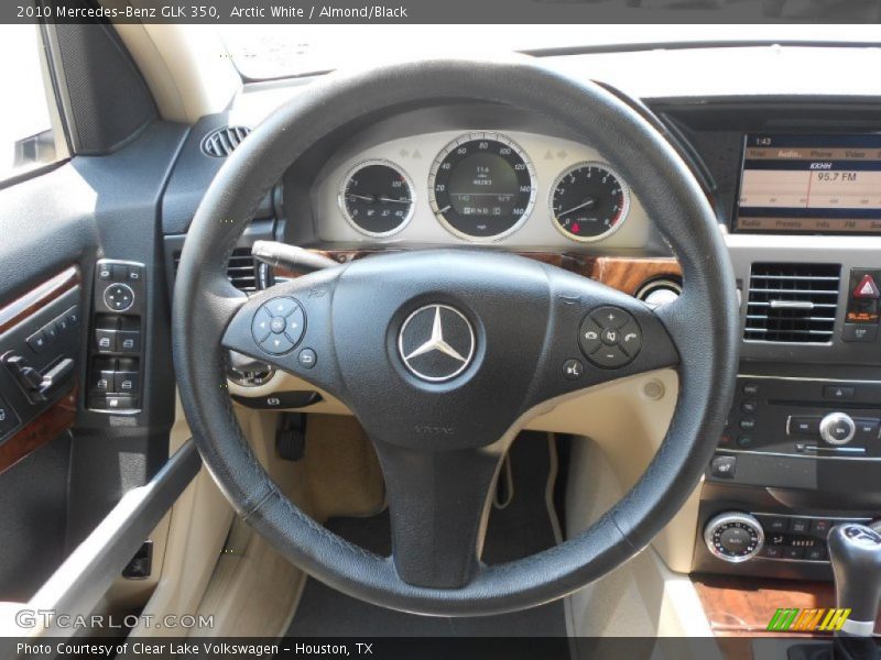 Arctic White / Almond/Black 2010 Mercedes-Benz GLK 350