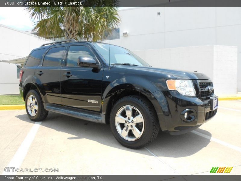 Black / Charcoal 2008 Ford Escape Limited