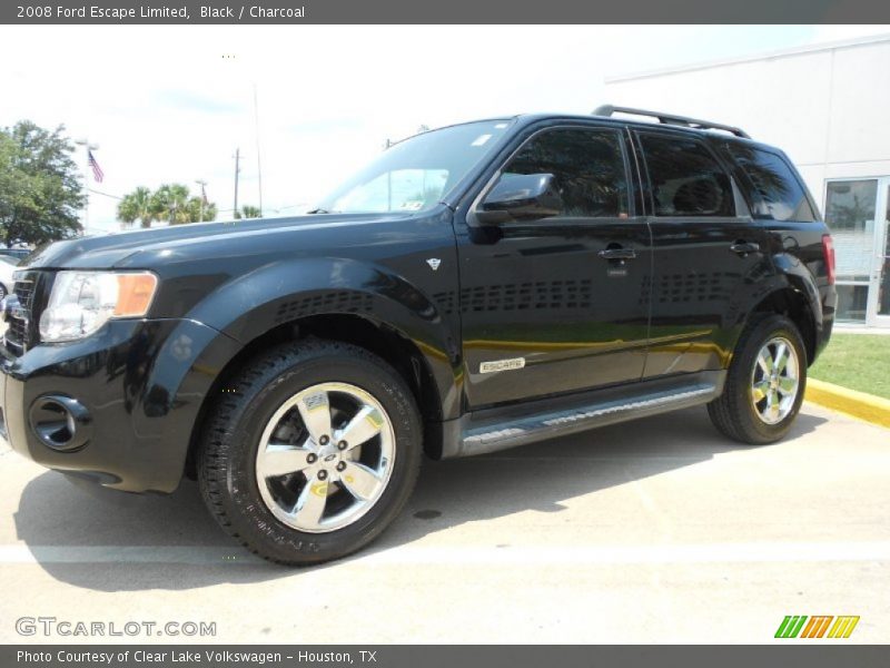 Black / Charcoal 2008 Ford Escape Limited