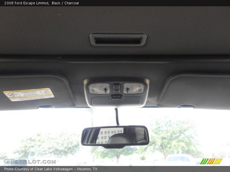 Black / Charcoal 2008 Ford Escape Limited