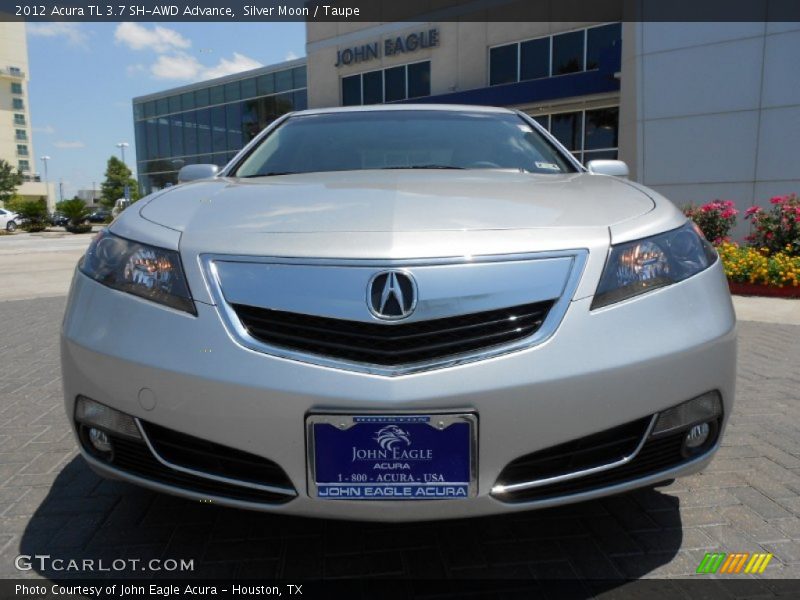 Silver Moon / Taupe 2012 Acura TL 3.7 SH-AWD Advance