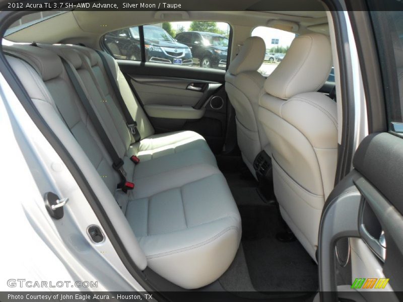Rear Seat of 2012 TL 3.7 SH-AWD Advance