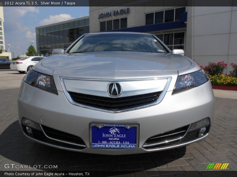 Silver Moon / Taupe 2012 Acura TL 3.5