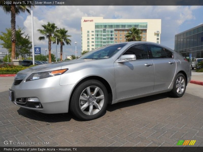 Silver Moon / Taupe 2012 Acura TL 3.5