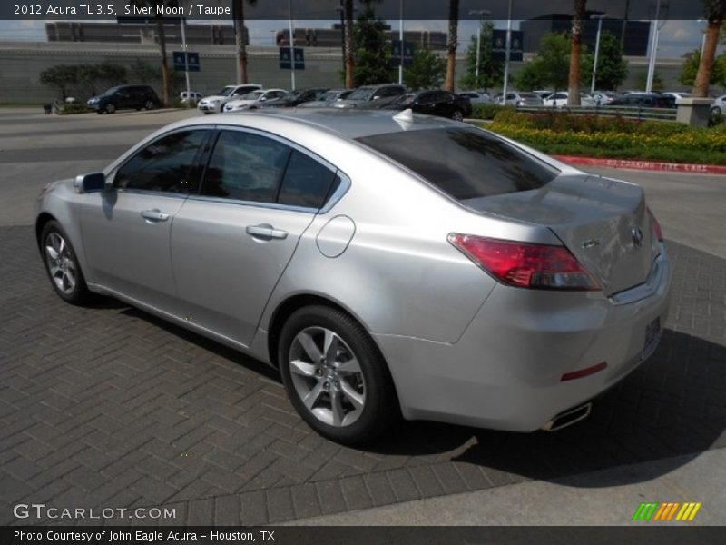 Silver Moon / Taupe 2012 Acura TL 3.5