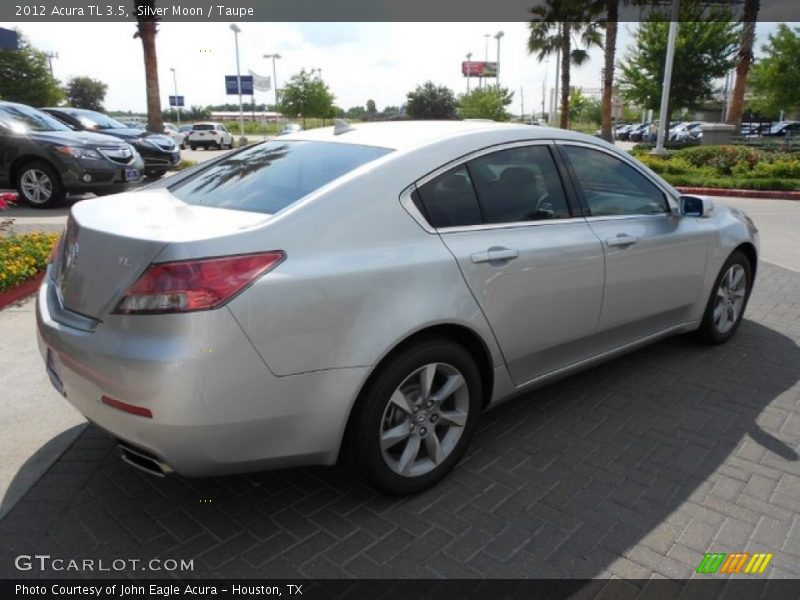 Silver Moon / Taupe 2012 Acura TL 3.5