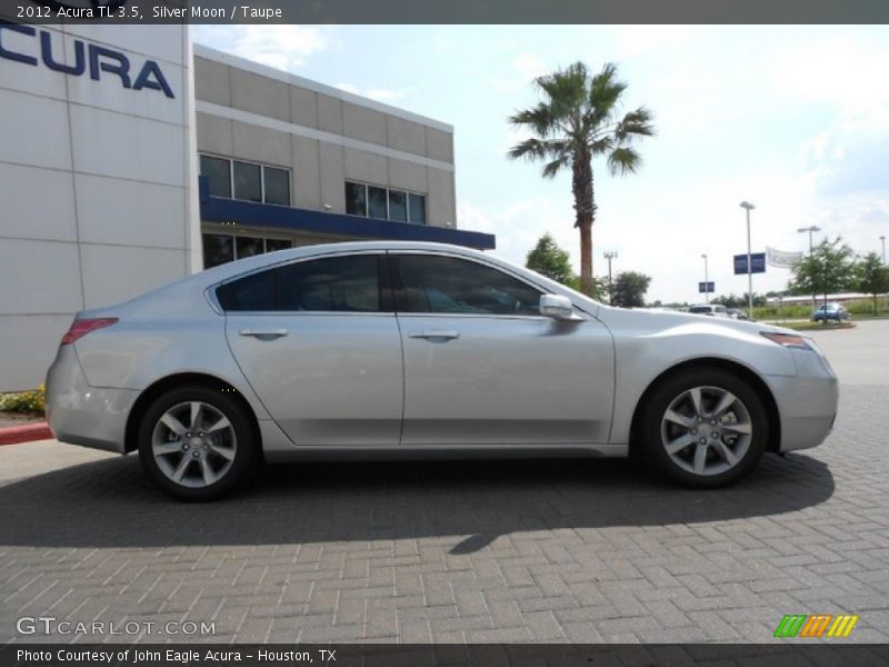 Silver Moon / Taupe 2012 Acura TL 3.5