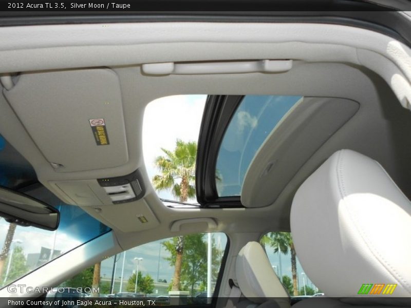 Silver Moon / Taupe 2012 Acura TL 3.5