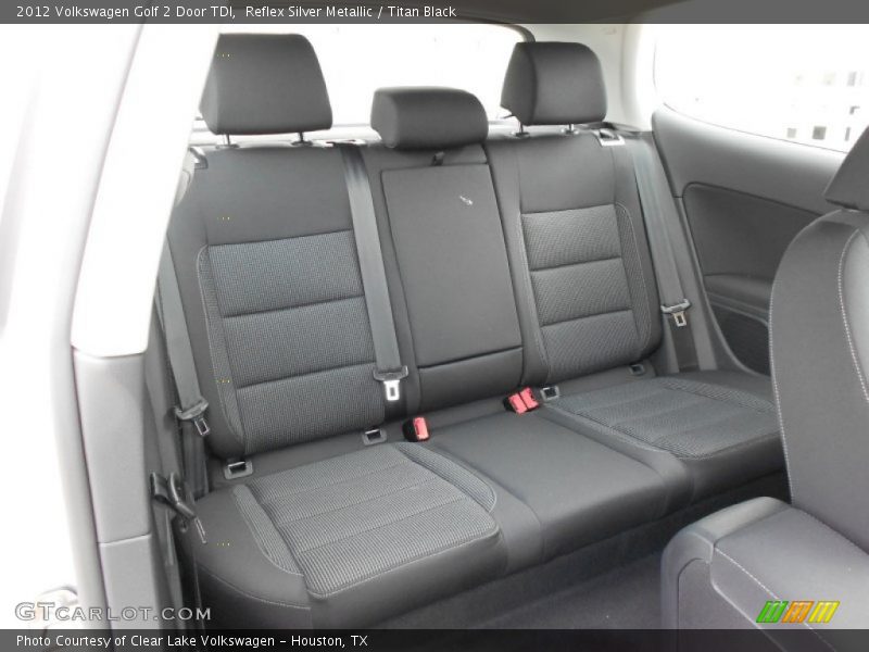 Reflex Silver Metallic / Titan Black 2012 Volkswagen Golf 2 Door TDI