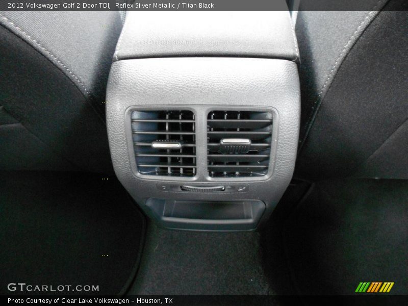 Reflex Silver Metallic / Titan Black 2012 Volkswagen Golf 2 Door TDI
