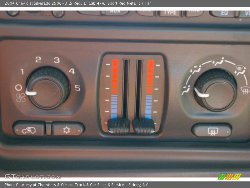 Sport Red Metallic / Tan 2004 Chevrolet Silverado 2500HD LS Regular Cab 4x4