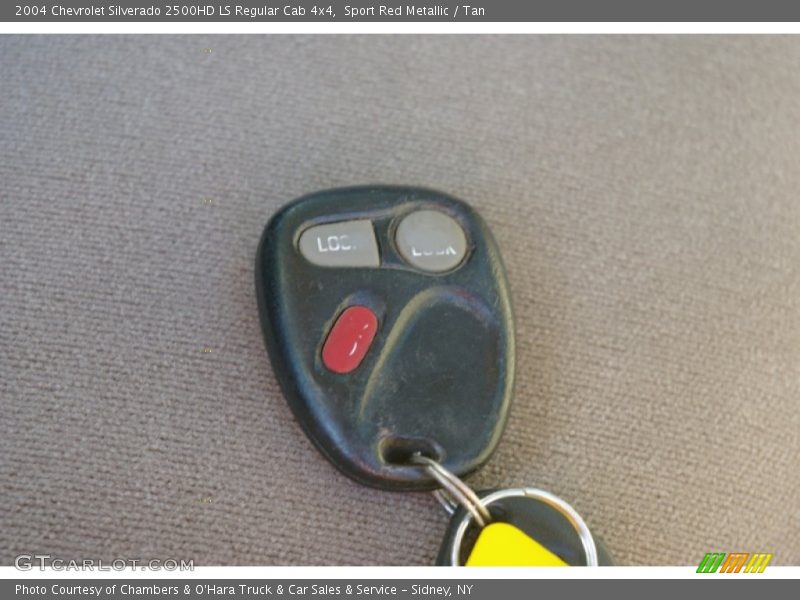 Sport Red Metallic / Tan 2004 Chevrolet Silverado 2500HD LS Regular Cab 4x4