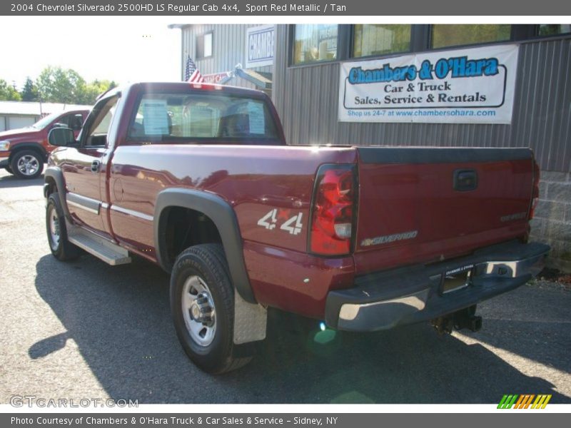 Sport Red Metallic / Tan 2004 Chevrolet Silverado 2500HD LS Regular Cab 4x4