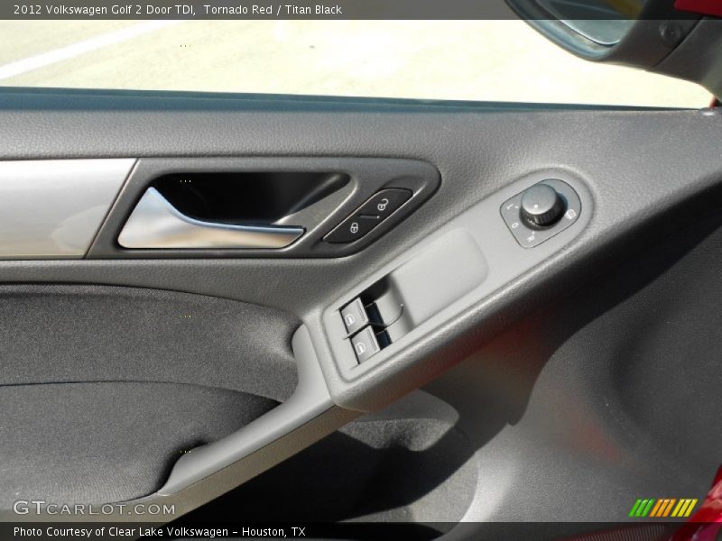 Tornado Red / Titan Black 2012 Volkswagen Golf 2 Door TDI