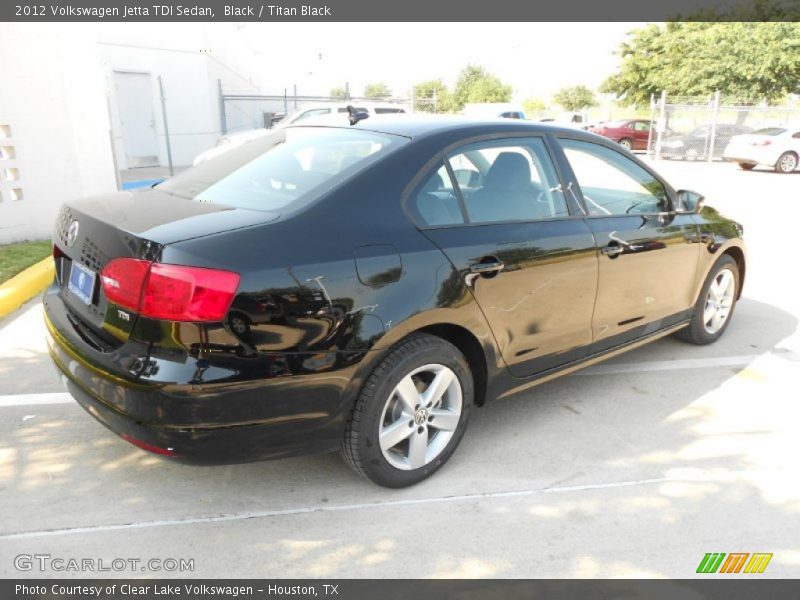 Black / Titan Black 2012 Volkswagen Jetta TDI Sedan