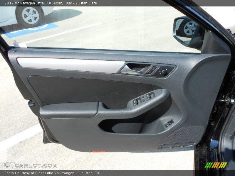 Black / Titan Black 2012 Volkswagen Jetta TDI Sedan