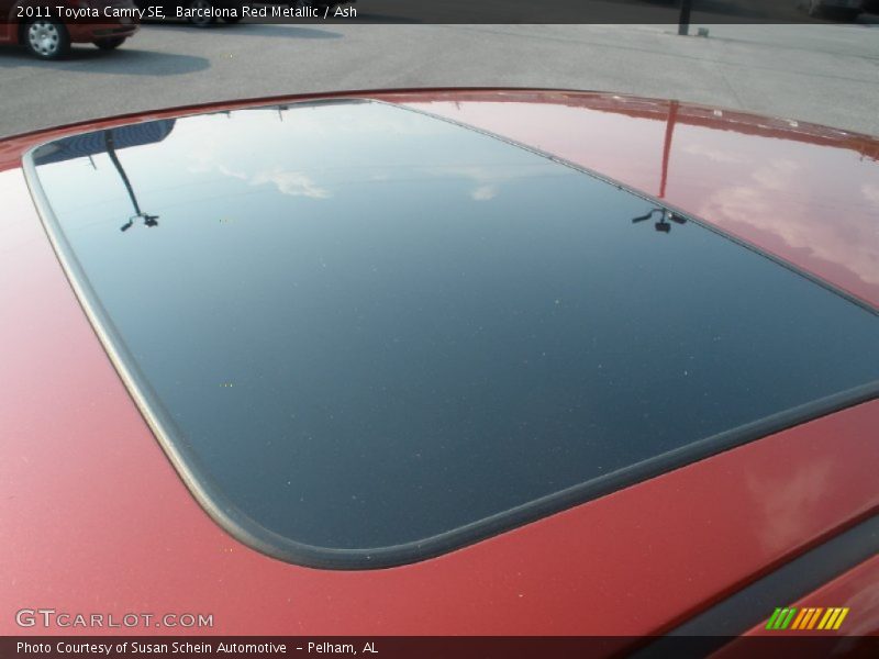 Barcelona Red Metallic / Ash 2011 Toyota Camry SE