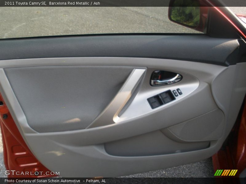 Barcelona Red Metallic / Ash 2011 Toyota Camry SE