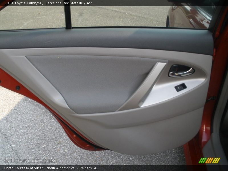 Barcelona Red Metallic / Ash 2011 Toyota Camry SE