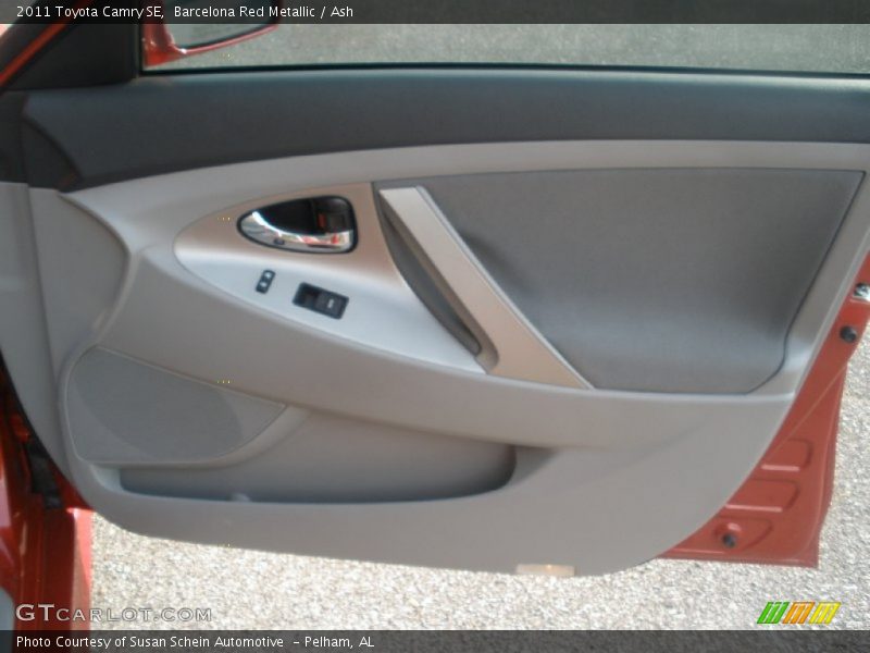Barcelona Red Metallic / Ash 2011 Toyota Camry SE