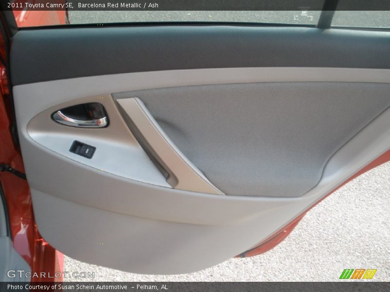 Barcelona Red Metallic / Ash 2011 Toyota Camry SE