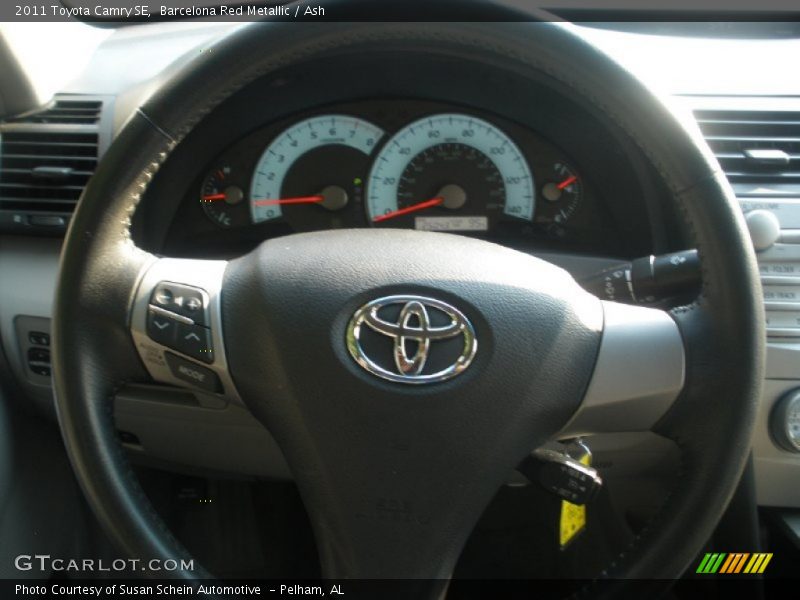 Barcelona Red Metallic / Ash 2011 Toyota Camry SE