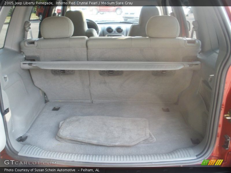 Inferno Red Crystal Pearl / Medium Slate Gray 2005 Jeep Liberty Renegade