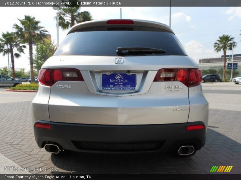 Palladium Metallic / Taupe 2012 Acura RDX Technology SH-AWD