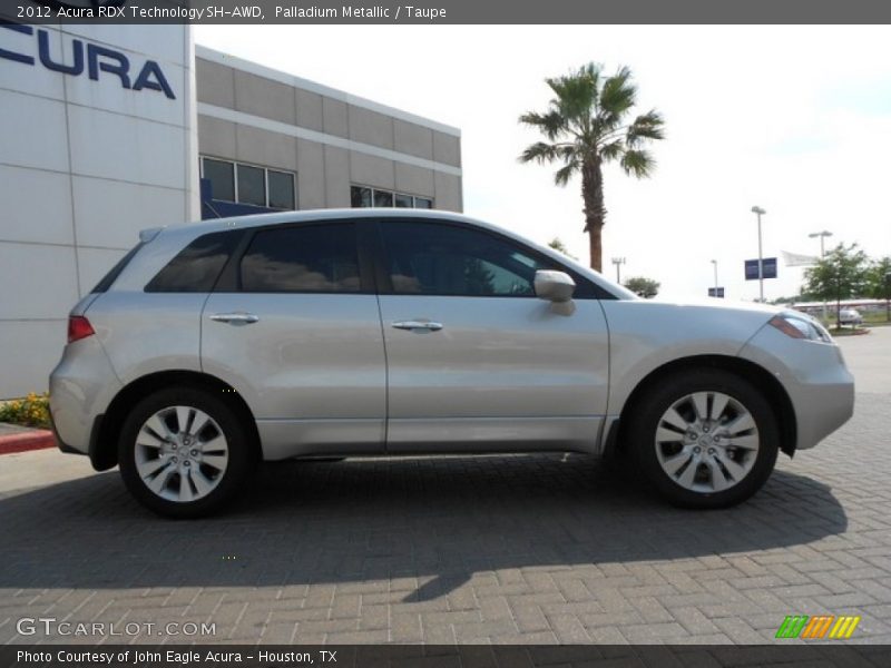 Palladium Metallic / Taupe 2012 Acura RDX Technology SH-AWD