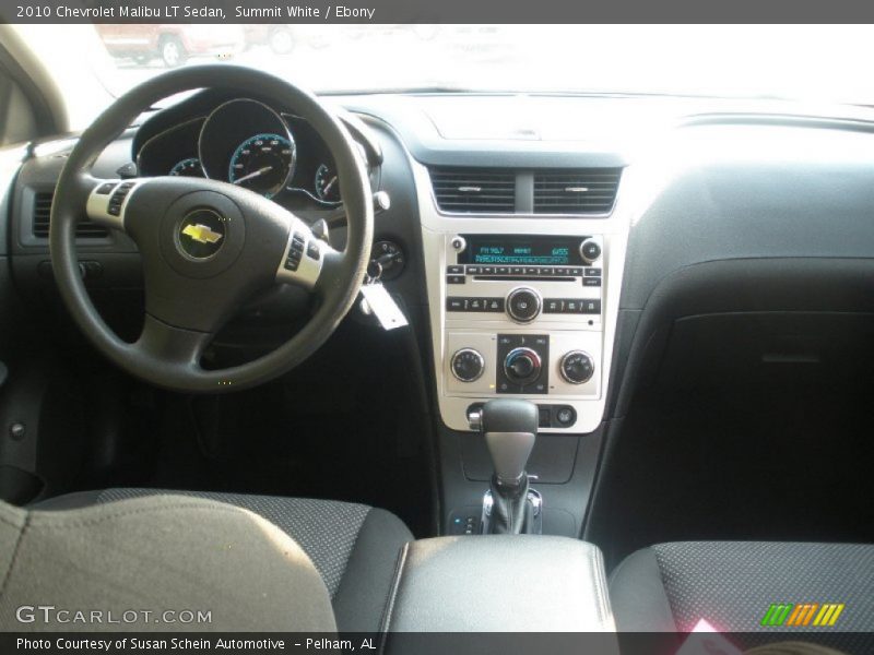 Summit White / Ebony 2010 Chevrolet Malibu LT Sedan
