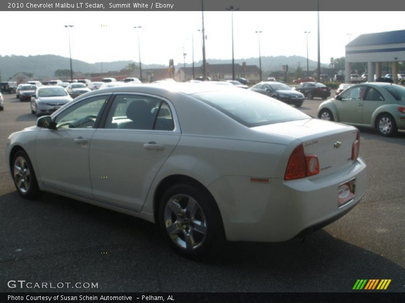 Summit White / Ebony 2010 Chevrolet Malibu LT Sedan