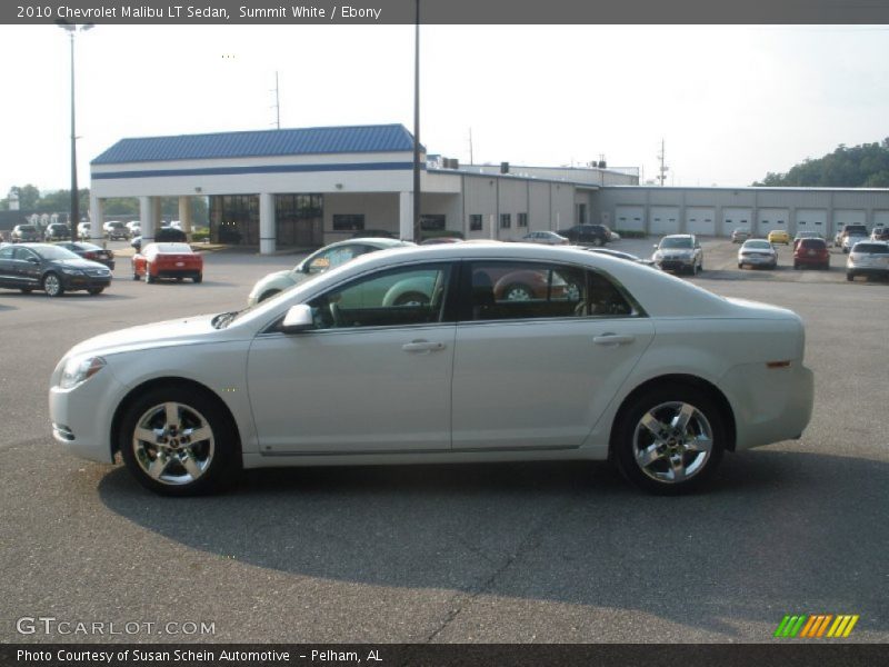 Summit White / Ebony 2010 Chevrolet Malibu LT Sedan