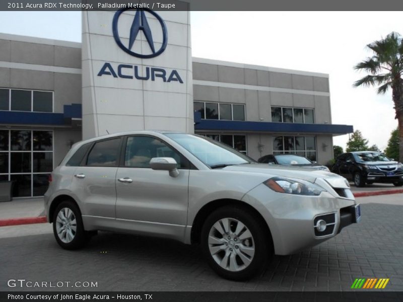 Palladium Metallic / Taupe 2011 Acura RDX Technology